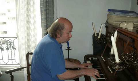Thierry Magne répétition piano